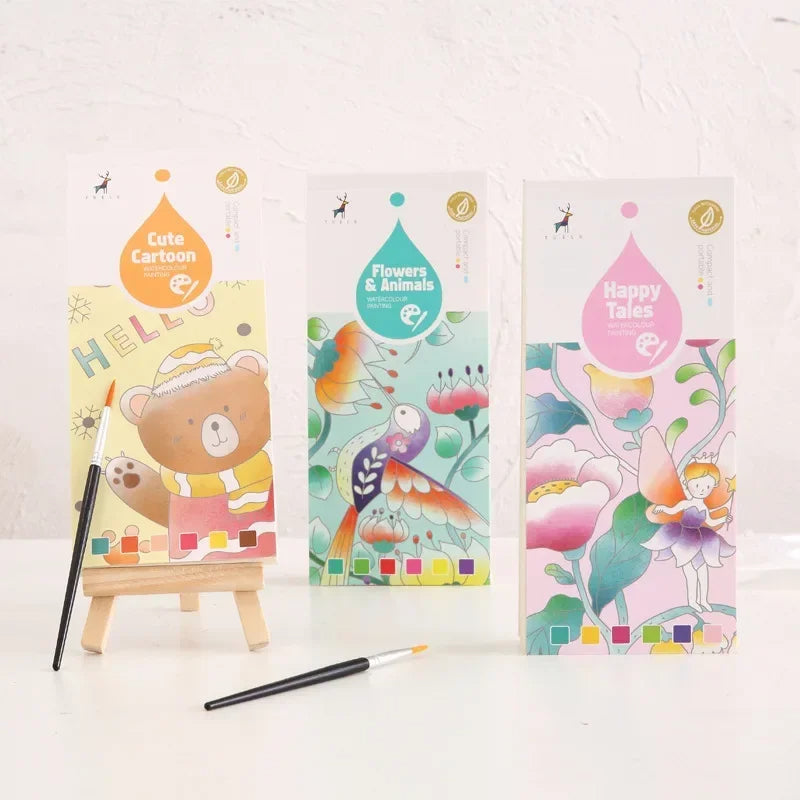 Watercolour Painting Bookmarks